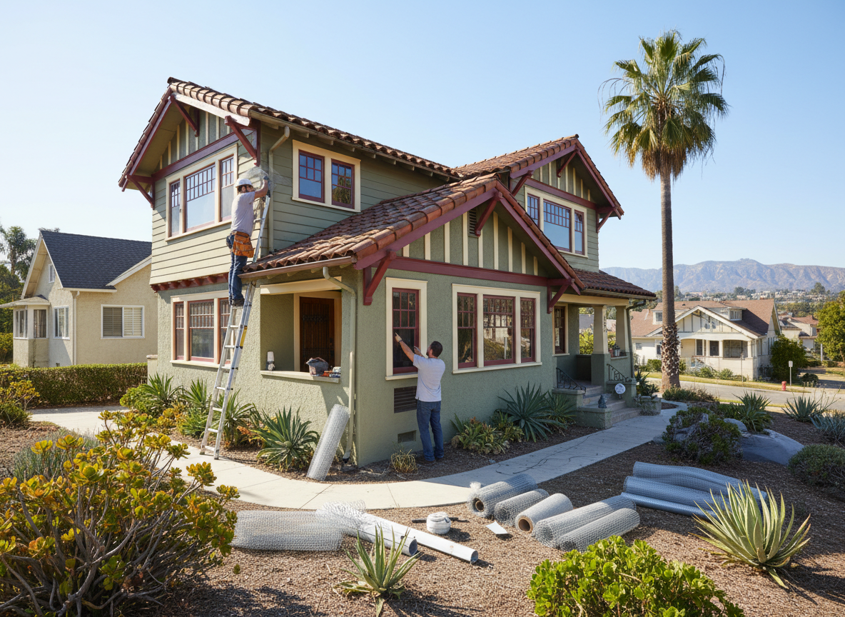 Rodent Proofing Older Homes In Los Angeles Neighborhoods